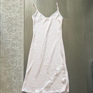 Aritzia Light Pink Slip Dress